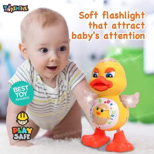 Music & Lights Cute Dancing Duck Toy For Todlers ||Duck Music Toy