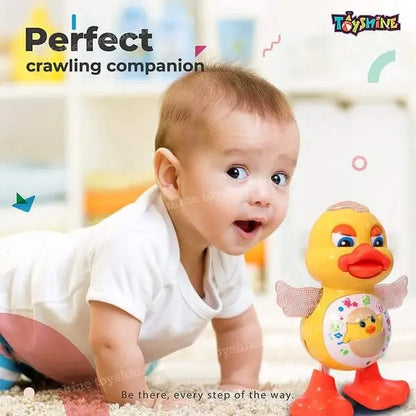 Music & Lights Cute Dancing Duck Toy For Todlers ||Duck Music Toy