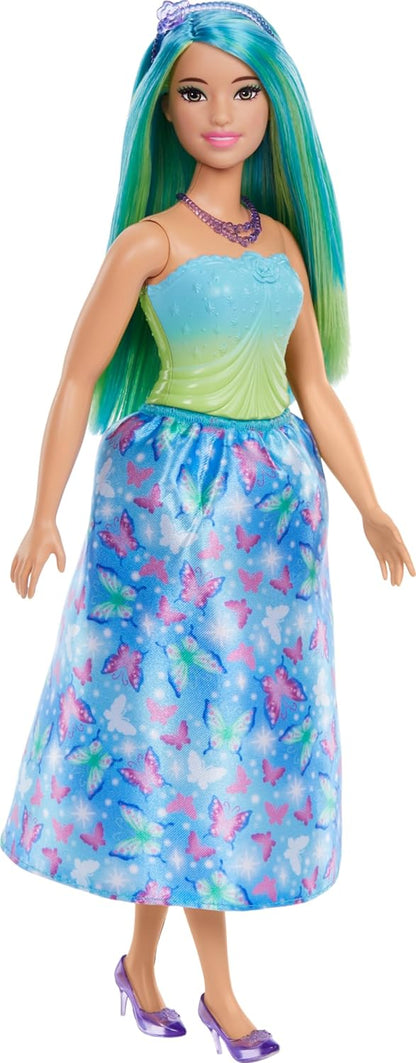 Barbie Magic Royal Barbie Princess Doll Green Hair Royal Doll For Girls