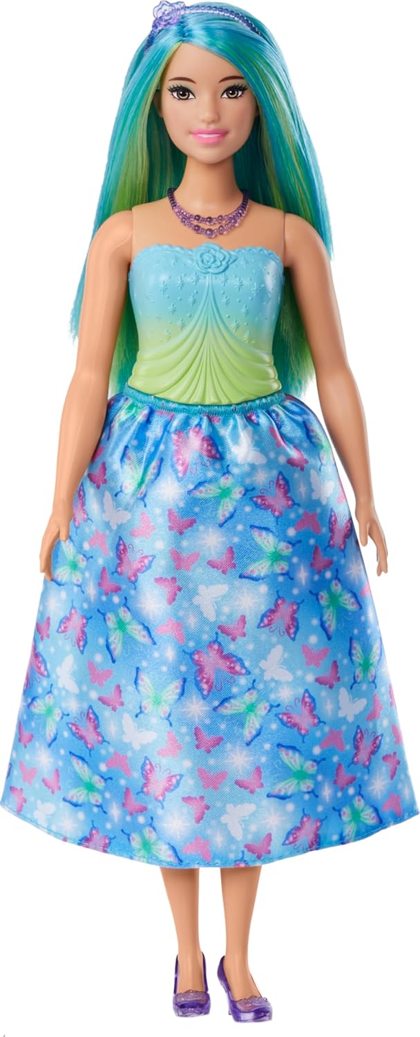 Barbie Magic Royal Barbie Princess Doll Green Hair Royal Doll For Girls
