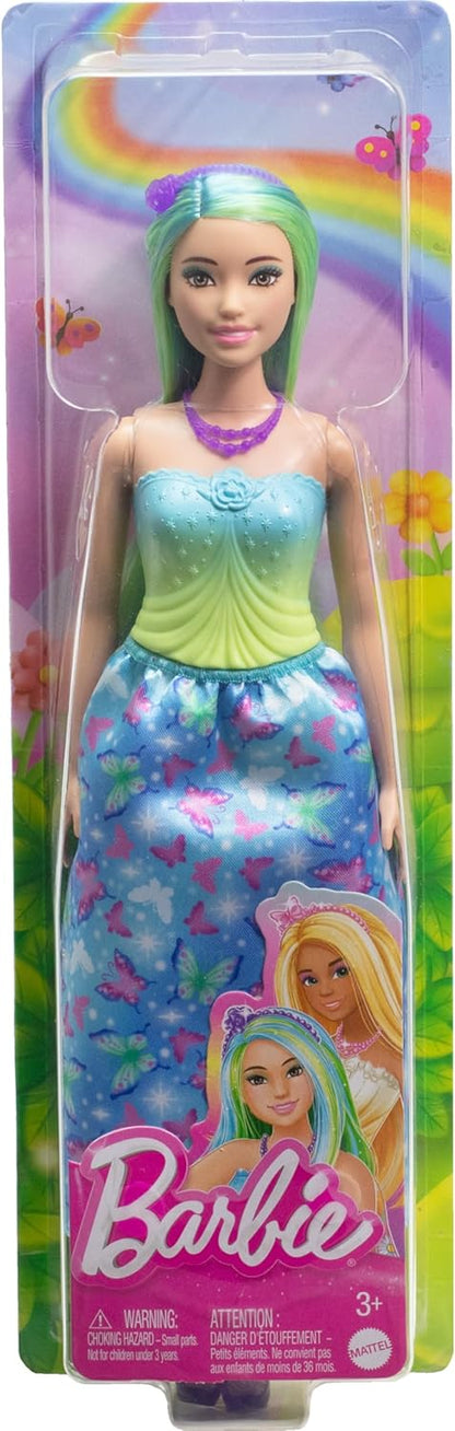 Barbie Magic Royal Barbie Princess Doll Green Hair Royal Doll For Girls