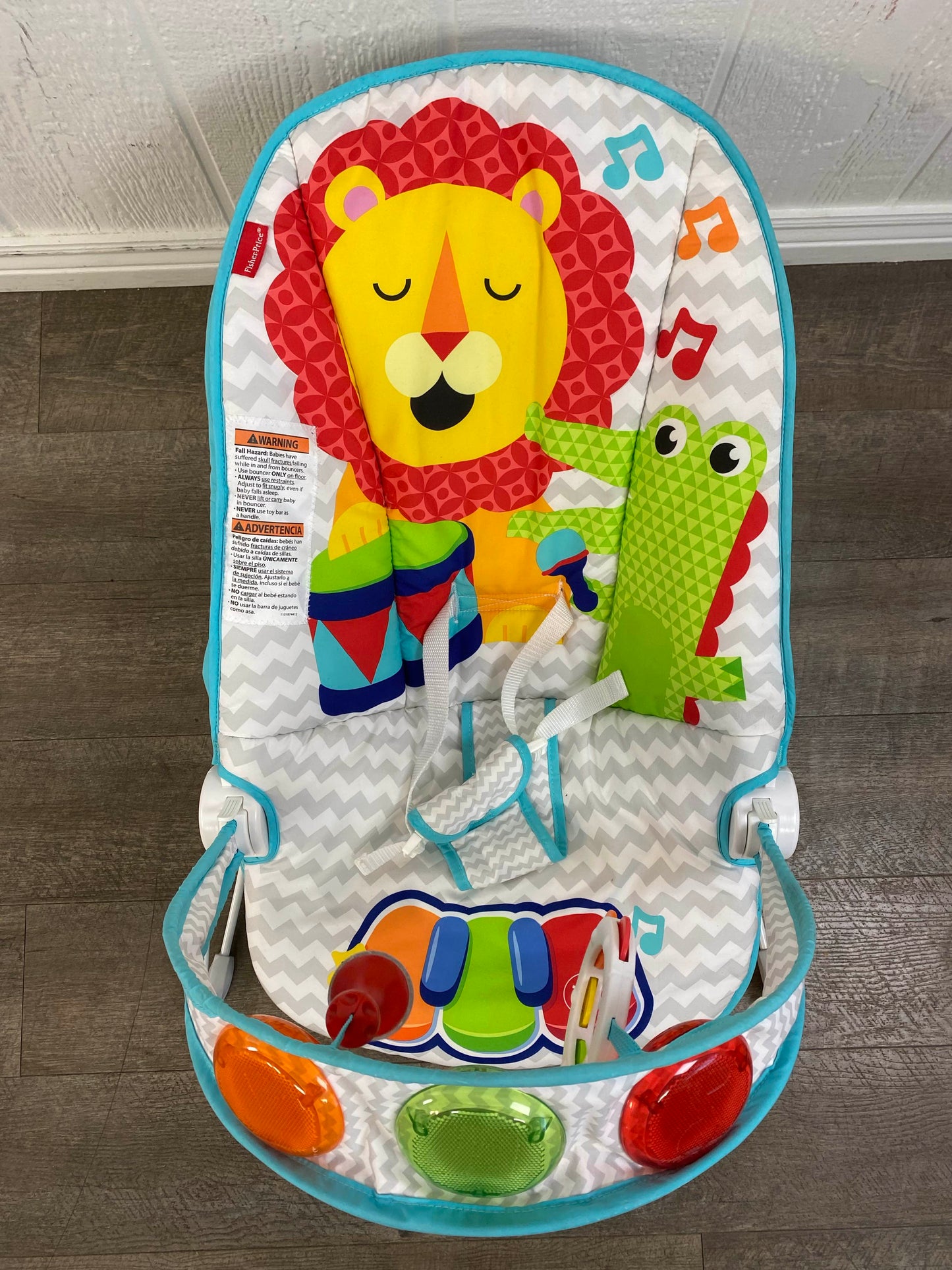 Fisher-Price Kick 'n Play Musical Bouncer Rocker For Kids Walker For Kids