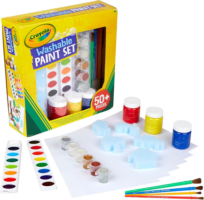 Crayola Paint Set Easy to Remove with Water