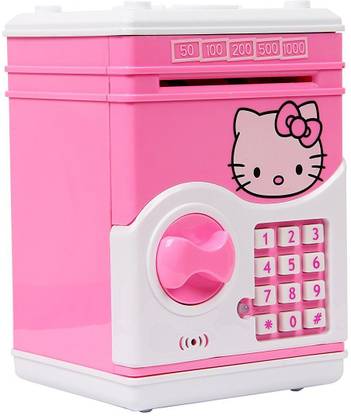 Hello Kitty Money Saving Box For Girls || Atm Saving Money Box Toy Girls Money Box Atm Machine Toy For Girls