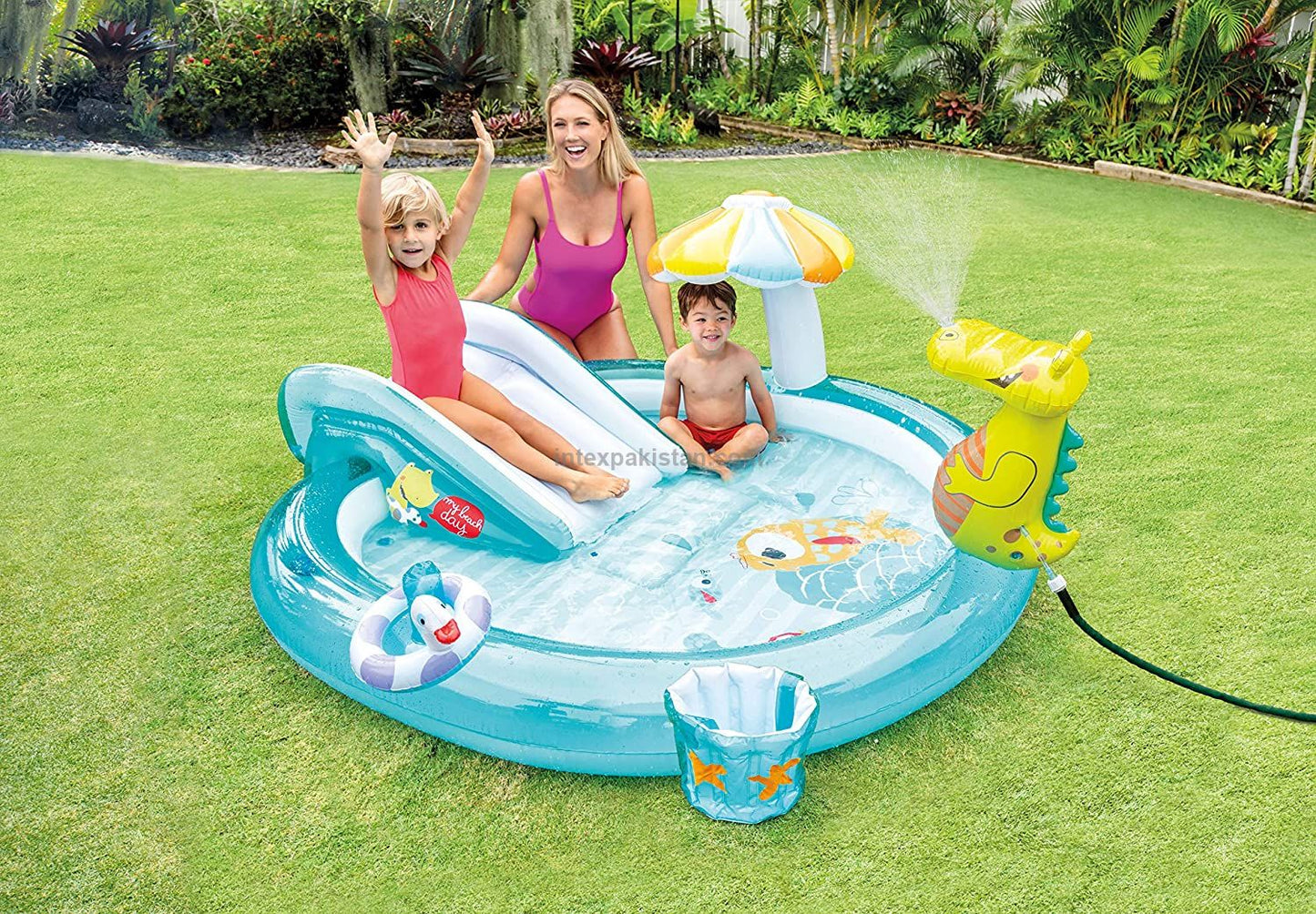 Intex Gator Play Cener ( 6'7" L x 5'7" W x 2'9" H )