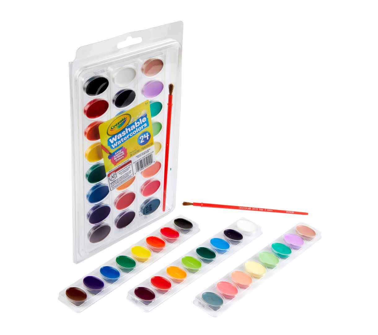 Crayola Washable Watercolors 24 Watercolor Pack