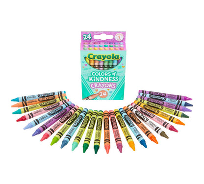 Colors of Kindness Crayons Pack Of 24 Crayola Crayons