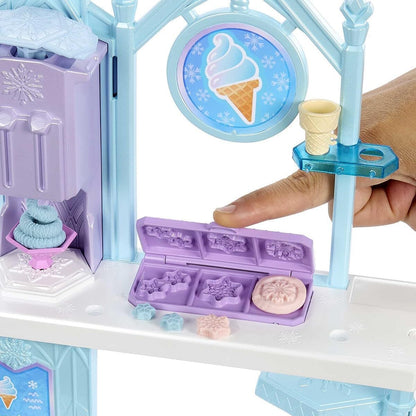 Mattel Disney Frozen Dessert Play Set ith Elsa Doll, Olaf Figure And Many Acessories