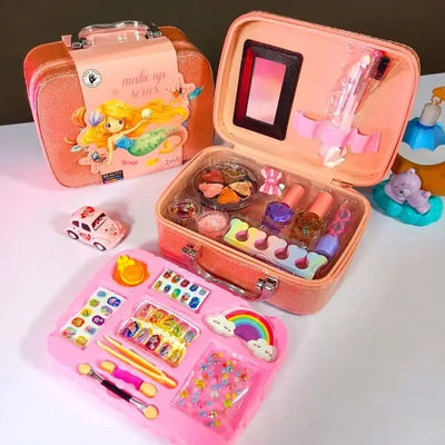 Washable Makeup Cosmetic Beauty Set Bag Toy For Girls || Makeup Toy For Girls