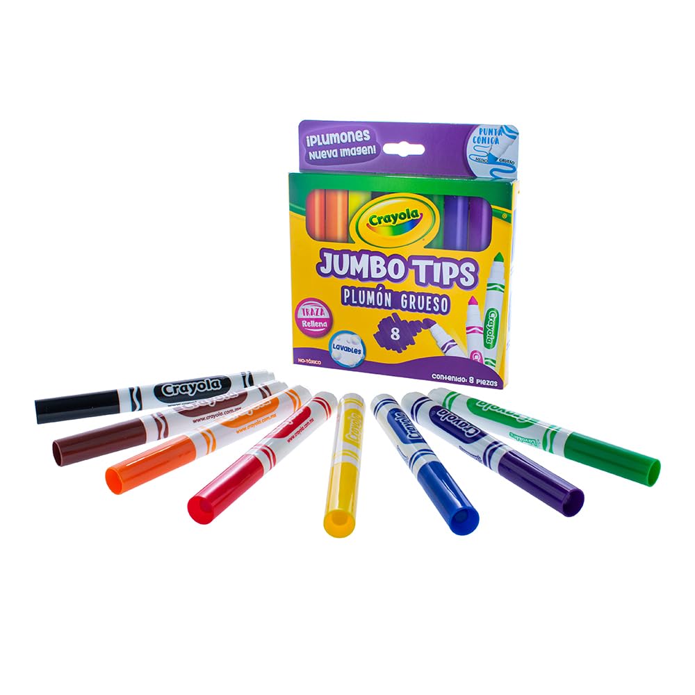 Crayola Classic Washable Marker Pack Of 8 Croyola Markers