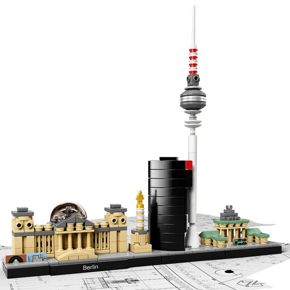 Berlin Architecture Constructor Construction Small Blocks For Kids Lego 289 pieces 20027 Construction Blocks