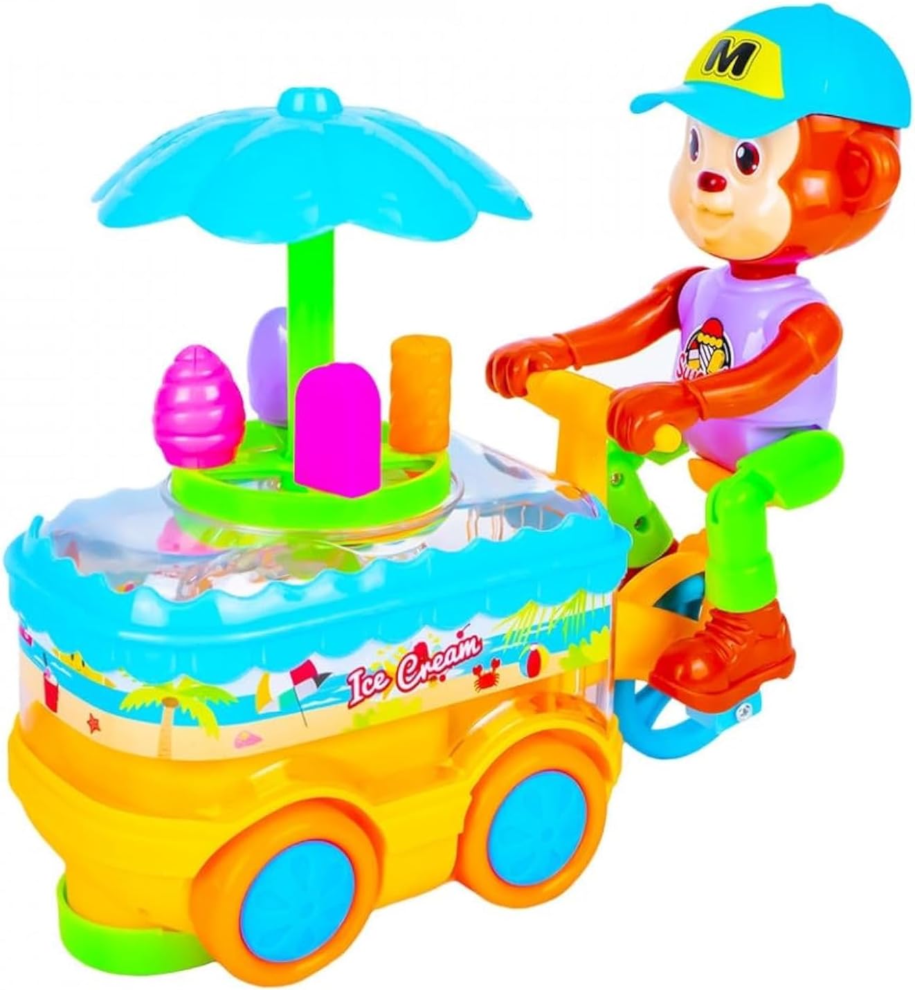 Musical Ice Cream MonkeyToy for Kids Musical Toy For Kids