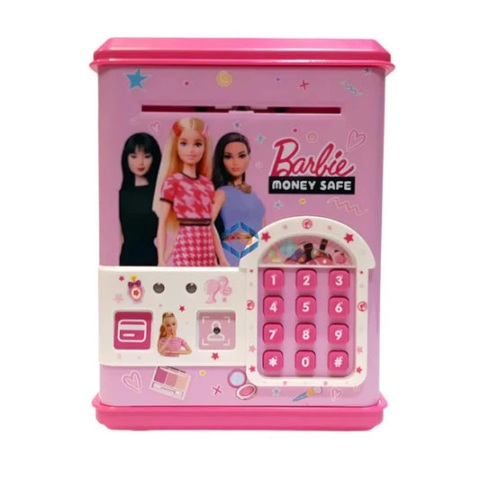 Barbie ATM Machine Money Safe Bank ||Money Box Toy For Girls Money Bank With Atm Card