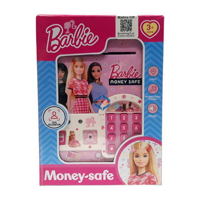 Barbie ATM Machine Money Safe Bank ||Money Box Toy For Girls Money Bank With Atm Card
