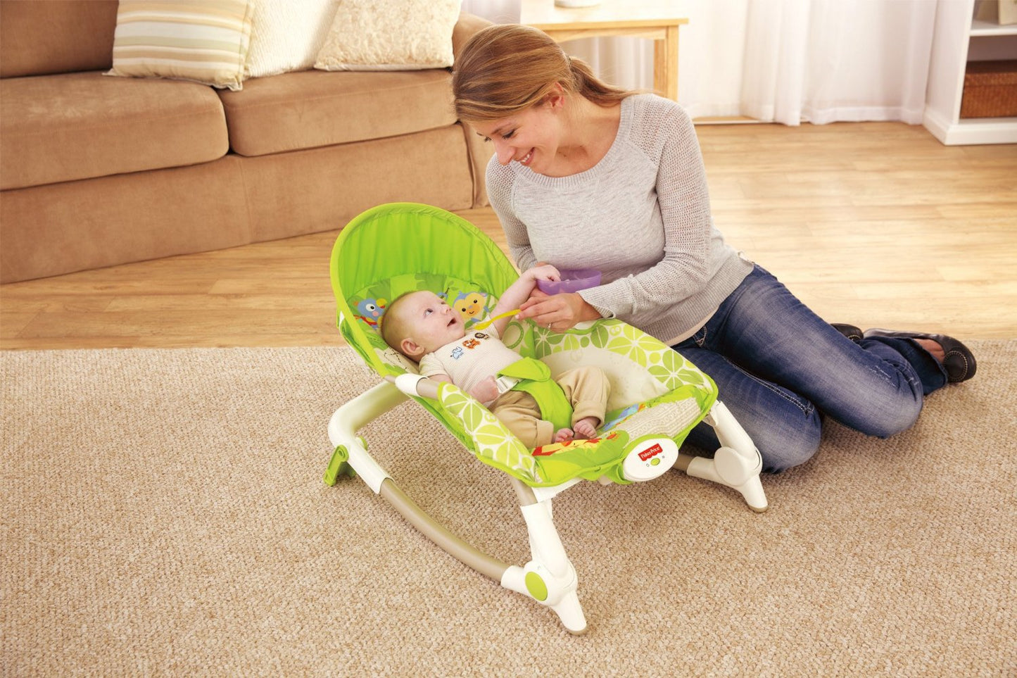 Fisher-Price Newborn Rocker Toddler Rocker Portable Rocker