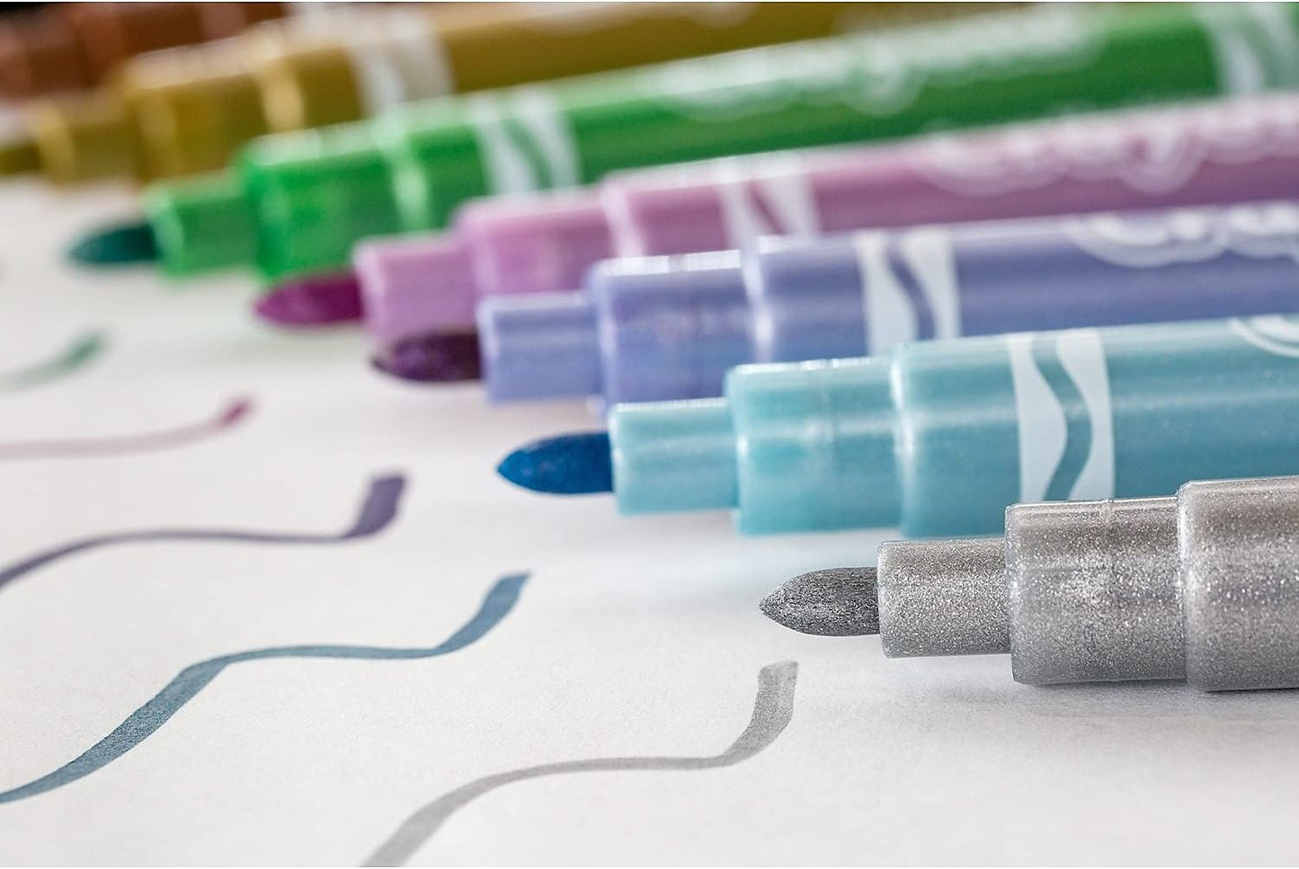 Crayola Metallic Markers Pack 8 Assorted