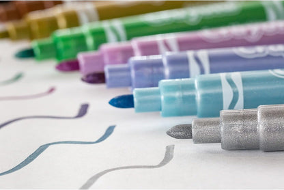 Crayola Metallic Markers Pack 8 Assorted