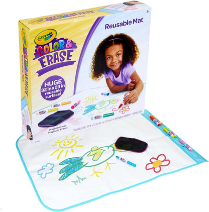 Crayola Color and Erase Mat Washable Markers