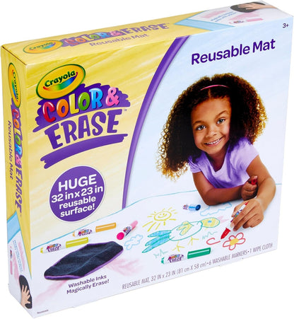 Crayola Color and Erase Mat Washable Markers