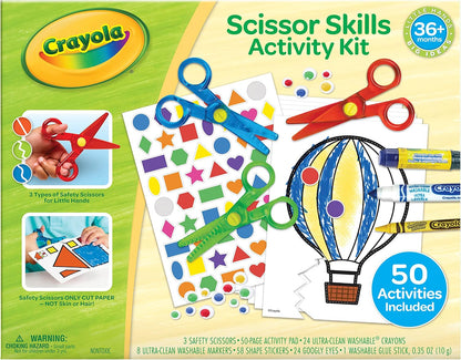 Toddler Safety Scissor Skills Activity Kit