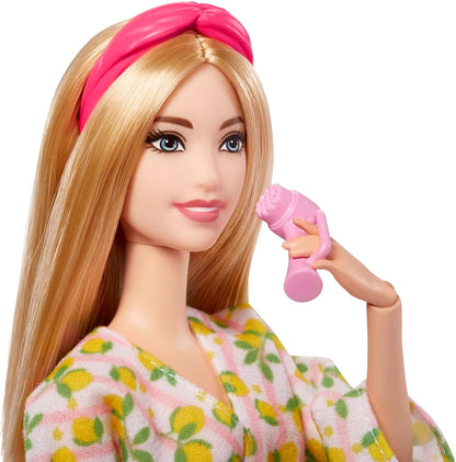 Barbie Blonde Doll with Puppy ,Kids Toys, Self-Care Spa Day ||Barbie Doll