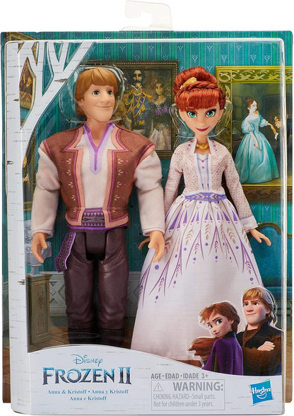 Disney Frozen Anna & Kristoff Fashion Dolls For Girls