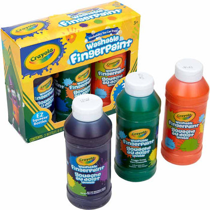 Crayola Washable Finger Paint Best Painting Set Gift