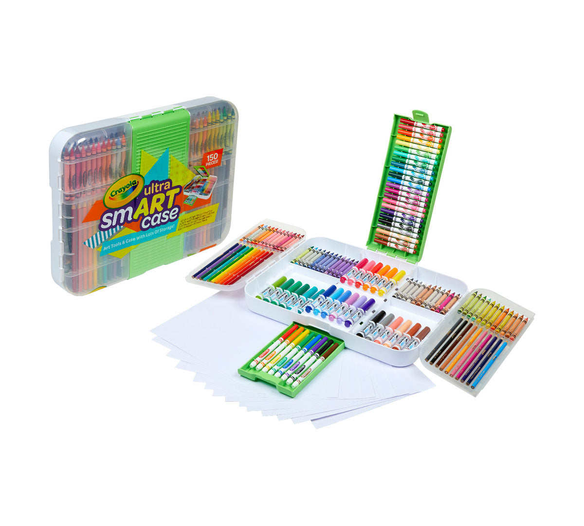 Crayola Ultra Smart Case Colour Box For Kids Art Kits For Kids