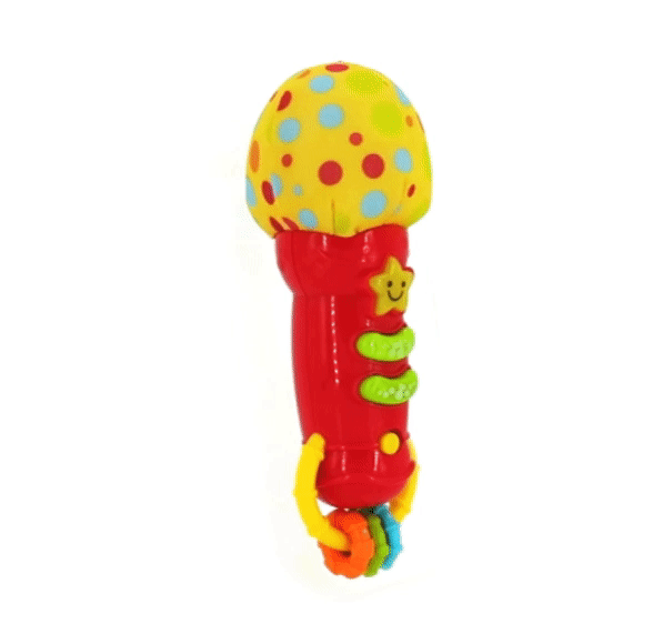 Winfun Microphone for baby with sounds Baby Rock Star Microphone Mic For Kids