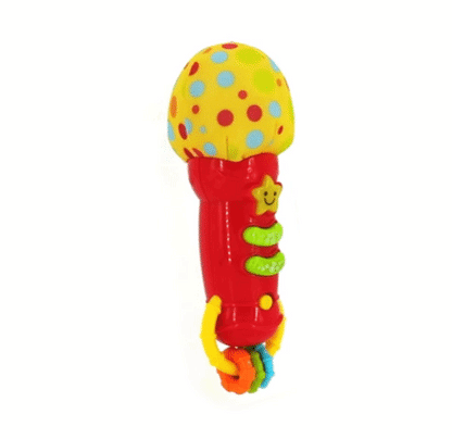 Winfun Microphone for baby with sounds Baby Rock Star Microphone Mic For Kids
